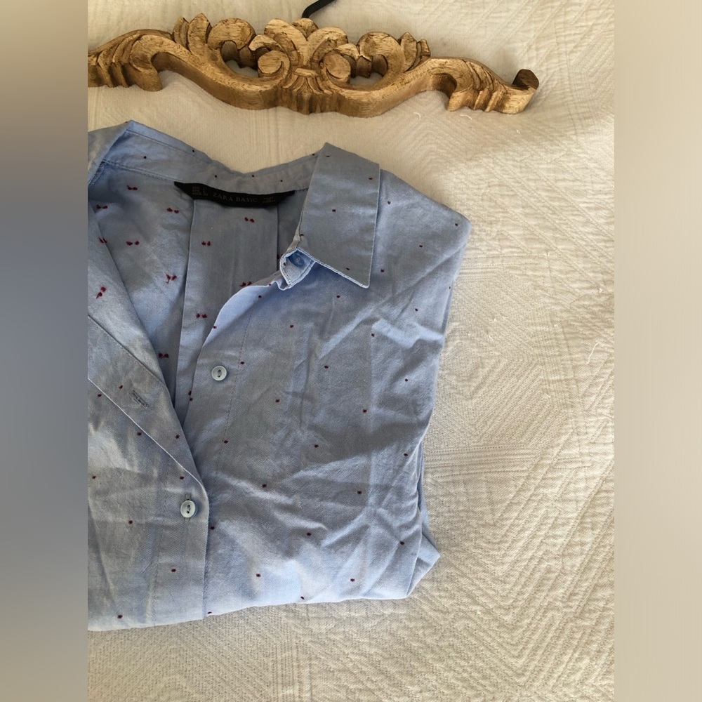 Zara Buttoned Blouse